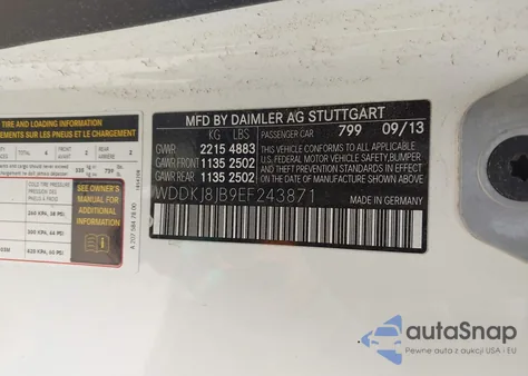 2014 Mercedes-Benz E 350 4Matic from USA, damaged, VIN WDDKJ8JB9EF243871